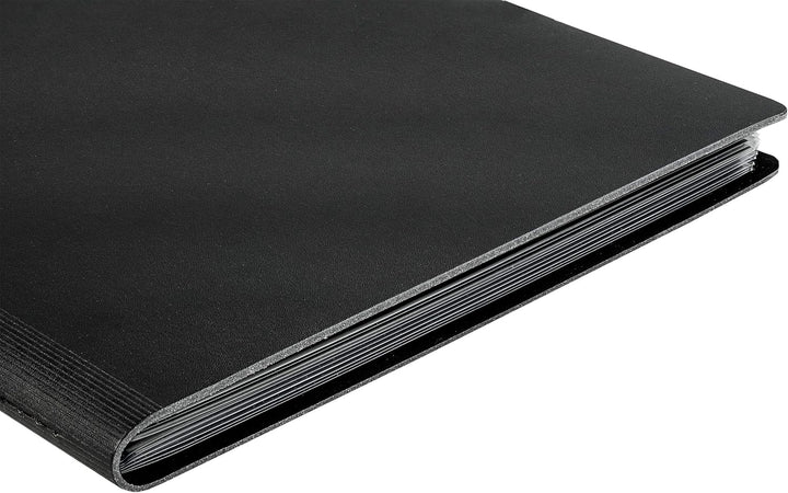 PRAT Pampa - Präsentationsalbum A3 - 30x42cm - mit 20 fest fixierten Crystal Laser Hüllen - Schwarz