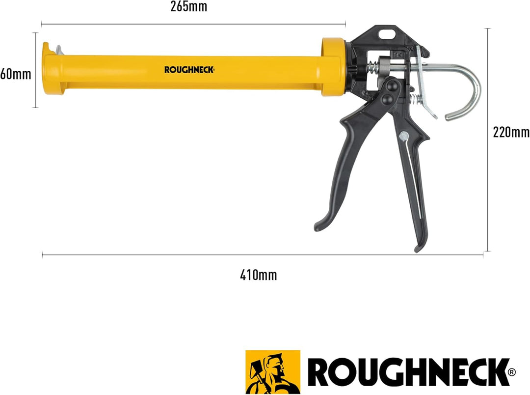 ROUGHNECK Semi Barrel Professional Caulking Gun 265mm 10.1/2 Inch
