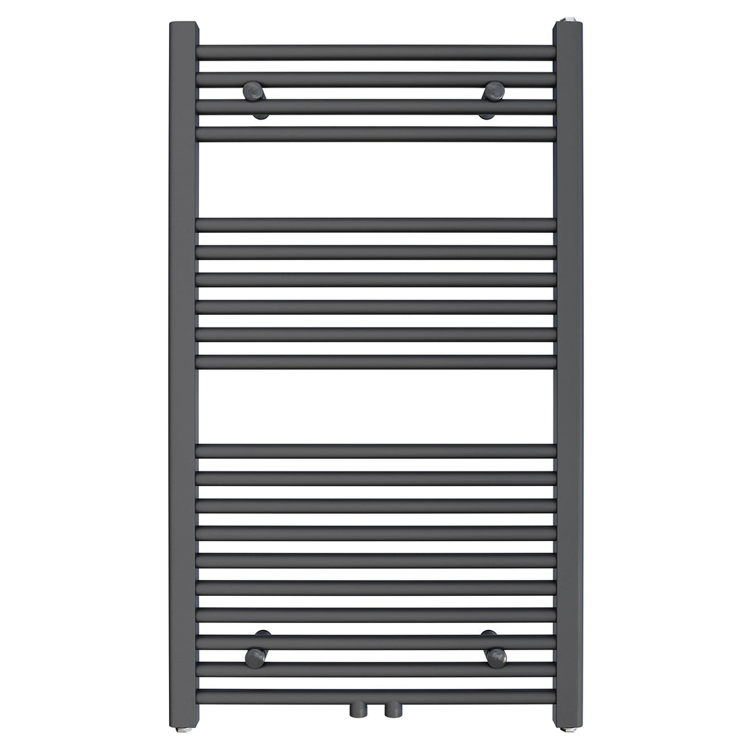 Aquabad Badheizkörper Virgo | Grösse: 60 x 100 cm | Heizleistung 413 Watt | Farbe: Anthrazit | Mitte