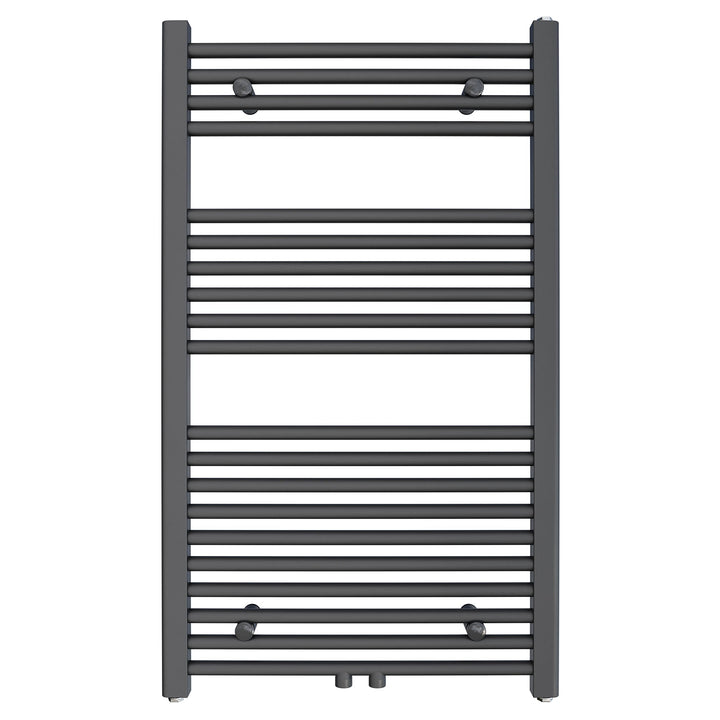 Aquabad Badheizkörper Virgo | Grösse: 60 x 100 cm | Heizleistung 413 Watt | Farbe: Anthrazit | Mitte