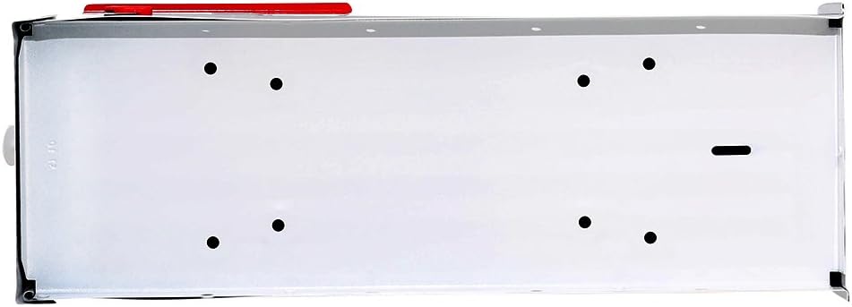 Original U.S. Mailbox - ELITE - Stahl - weiss - Gr. T1 Art E1100W00