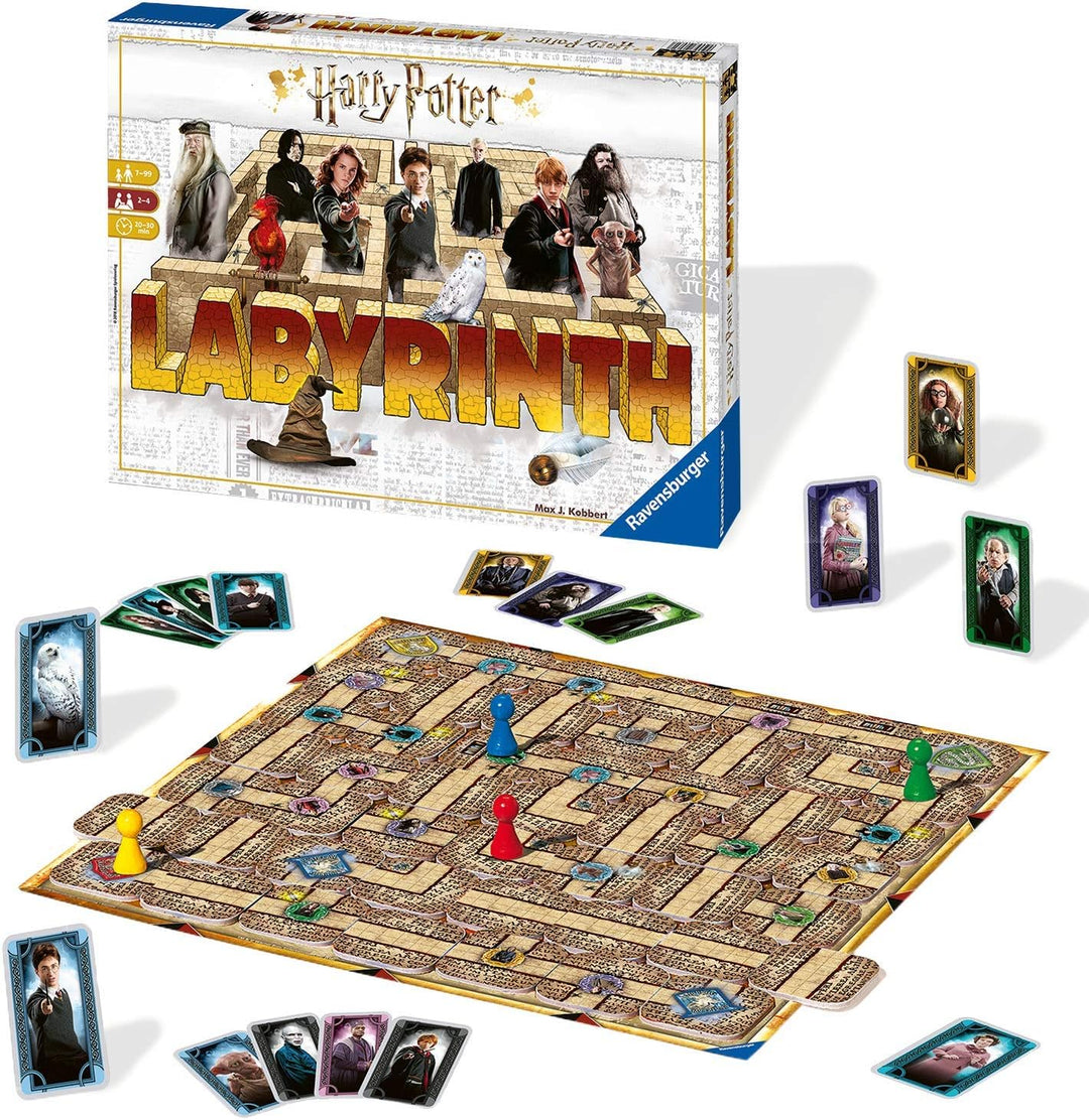 Ravensburger Familienspiele - 26031 Harry Potter Labyrinth - Harry Potter Fanartikel, Das Verrückte