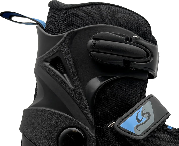 Cox Swain verstellbare Schlittschuhe Crystal, Eislaufschuhe für Kinder, Jugendliche und Erwachsene b