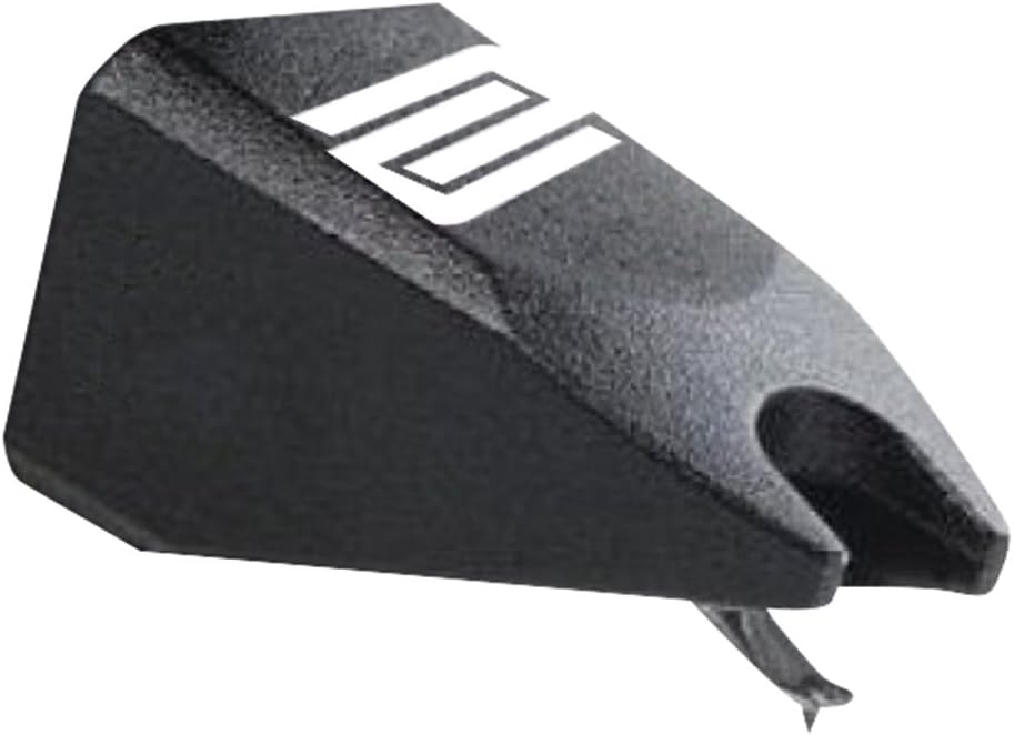 Reloop Ersatznadel OM Black - Tonabnehmersystem mit Einer Breiten Nadel, Nadelschliff sphärisch, ger
