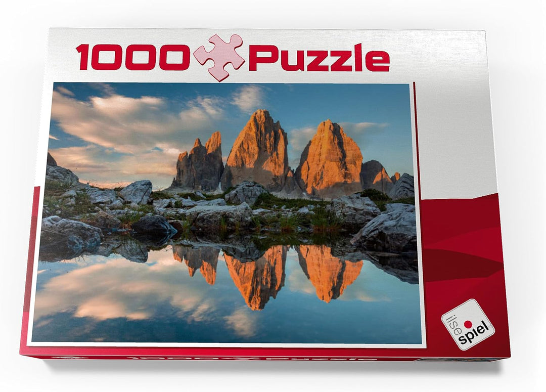 Die DREI Zinnen - Premium 1000 Teile Puzzle - MyPuzzle Sonderkollektion von ilsespiel, 1000 Teile