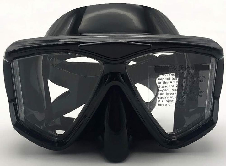 Tauchmaske mit Dioptrien Dioptrin, OWN4B Harzlinsen Schnorchelmaske Taucherbrille Korrektur, Tauchma