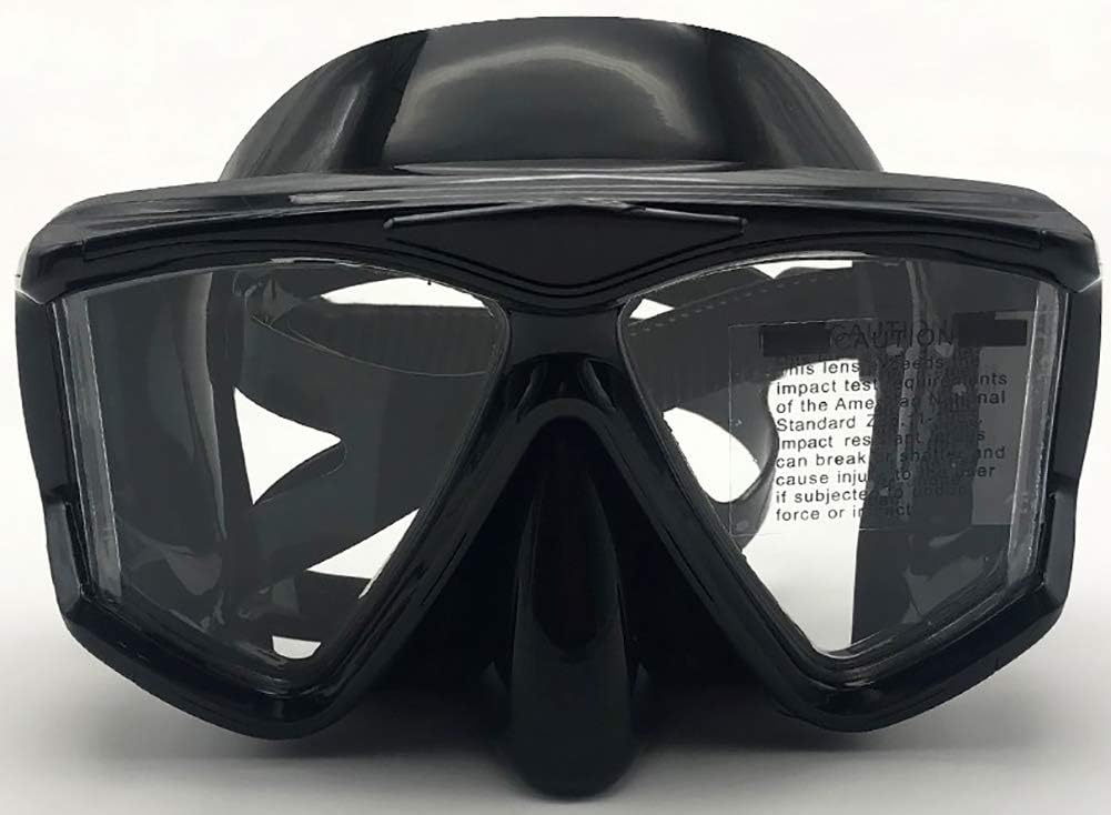 Tauchmaske mit Dioptrien Dioptrin, OWN4B Harzlinsen Schnorchelmaske Taucherbrille Korrektur, Tauchma