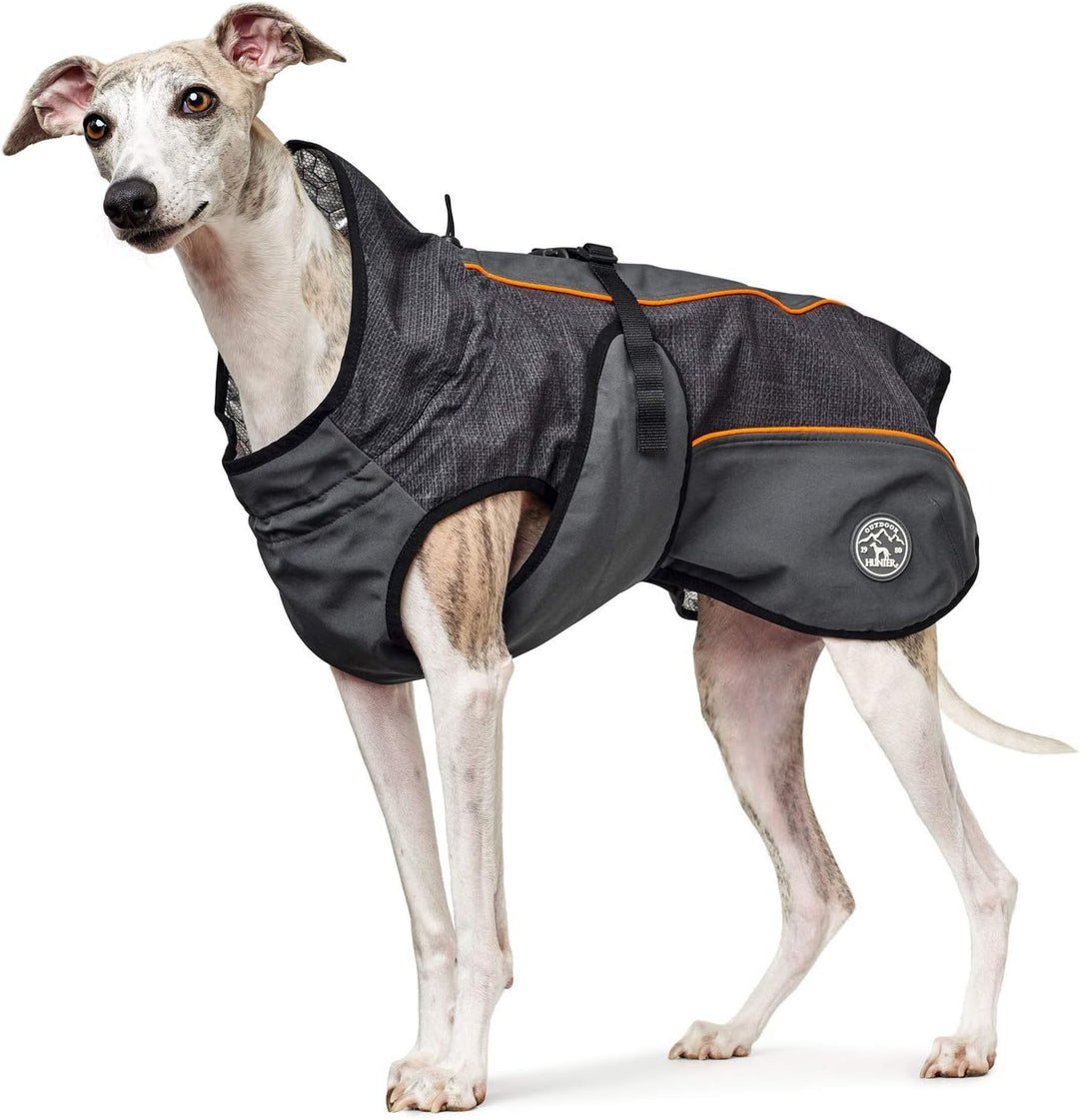 HUNTER UPPSALA THERMO Hundemantel, Thermomantel, wasserabweisend, 35, anthrazit anthrazit 35, anthra
