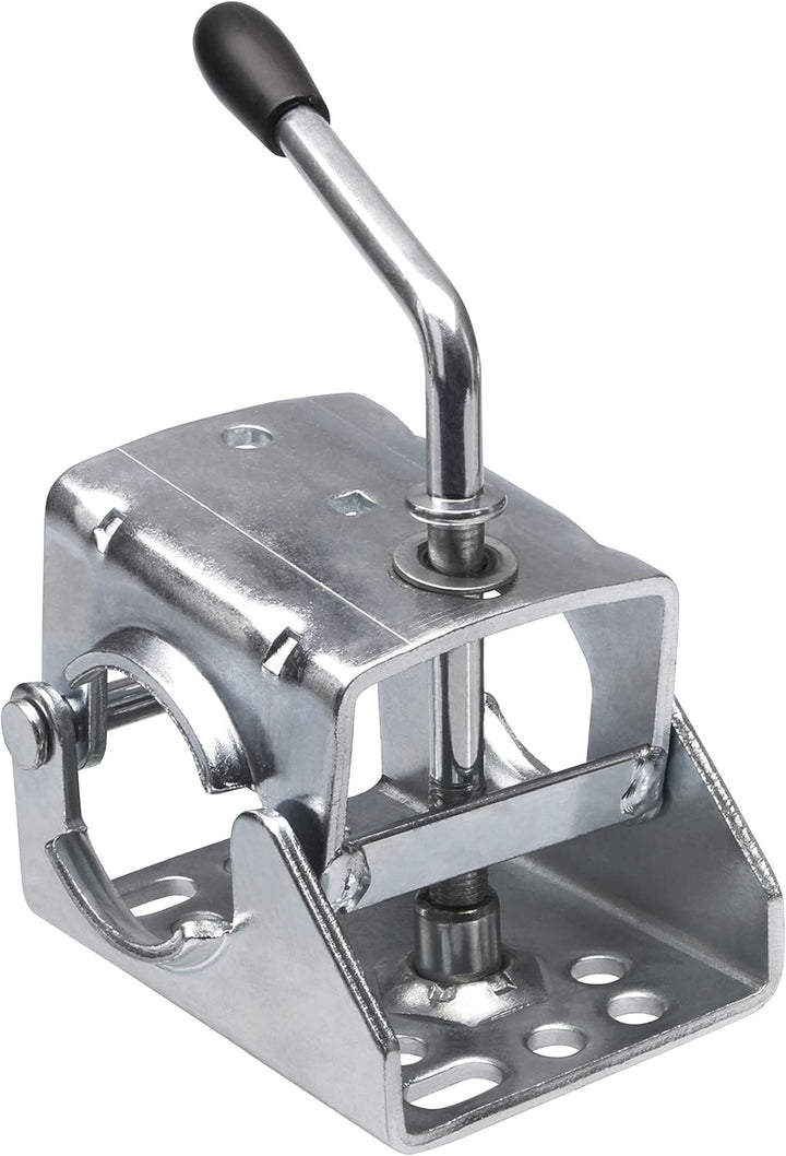 Klemmschelle Klemme für Anhänger Stützrad o. Stützen mit Rohr Ø 55-60mm Halter