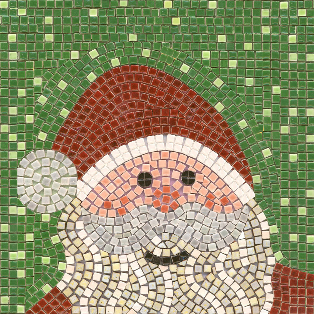 Mosaik bastelset, DIY 20x20cm, Weihnachtsmann, Weihnachtsmann