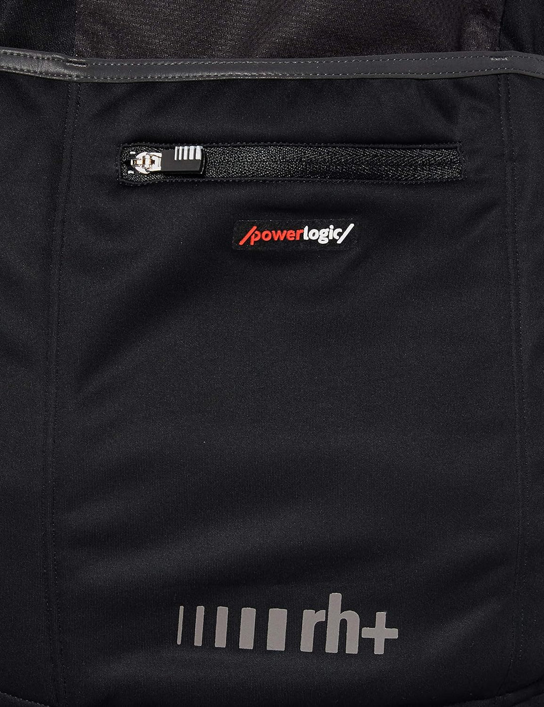 Zero Rh+ Power Wind Bekleidung Man Bike Jacket Herren, Black/Reflex, L