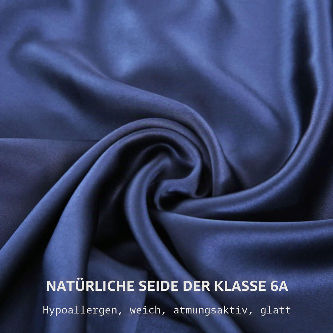 ZIMASILK Kissenbezug aus 100% Seide für Haare und Haut. Doppelseitige 19 Momme Reine Maulbeerseide K