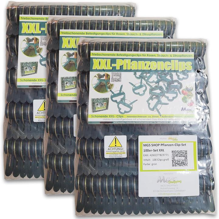 Pflanzen Clips &amp; - Binder stabile Pflanzenclips Pflanzenklammern für kleine &amp; grosse Triebe Spaliere