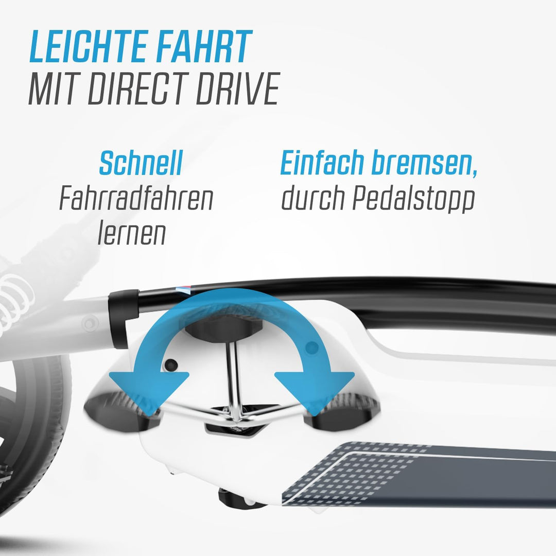 BERG Pedal-Gokart Reppy BMW | KinderFahrzeug | Tretfahrzeug mit hohem Sicherheitsstandard | Verstell
