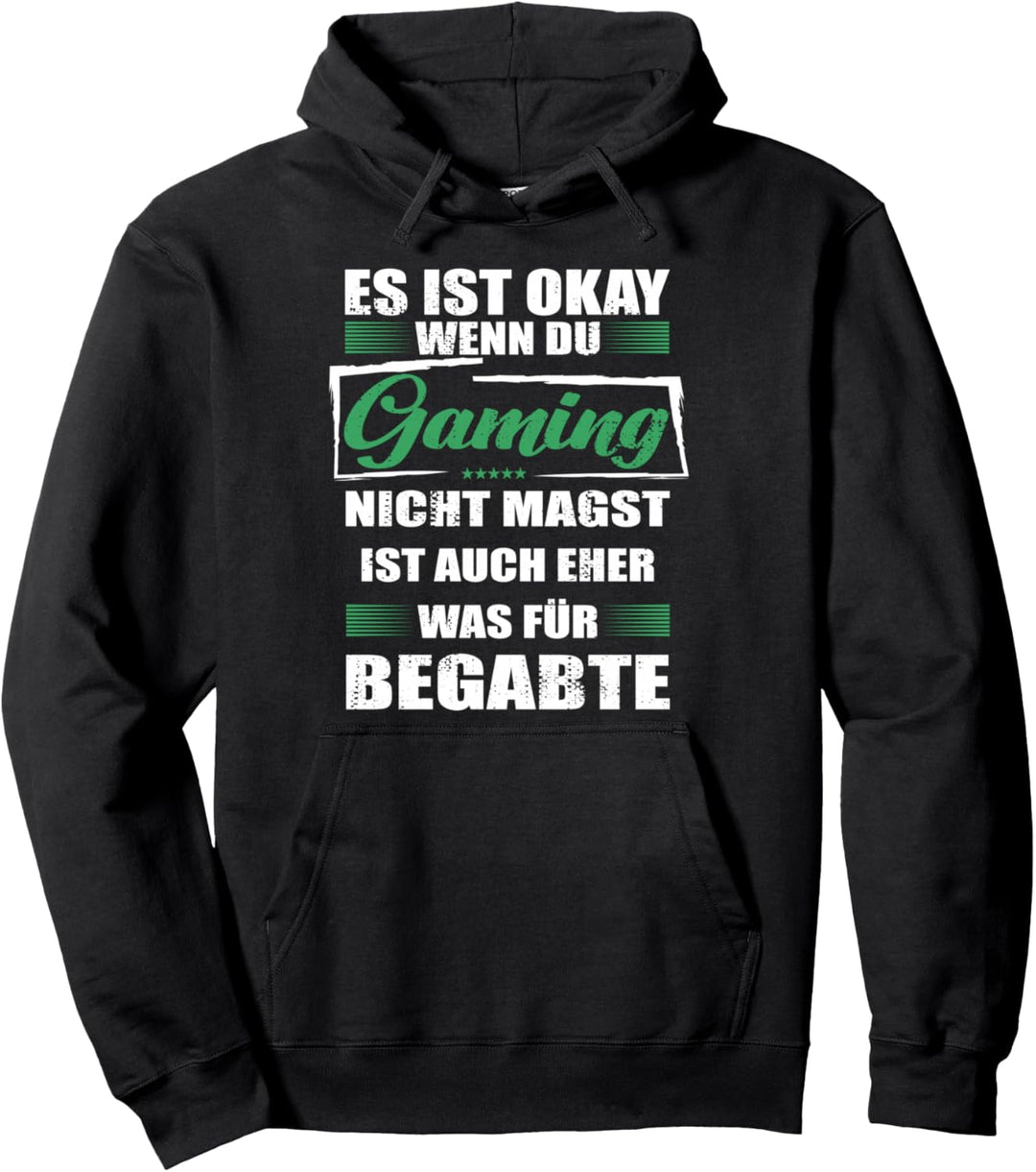 Lustiger Spruch für den Gamer Mann & Frau Gaming Pullover Hoodie