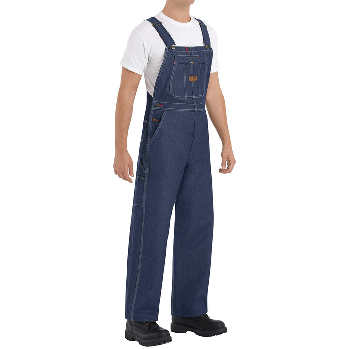 Red Kap Herren Latzhose aus Denim Lätzchen-Overall 32W / 32L Denim, 32W / 32L Denim