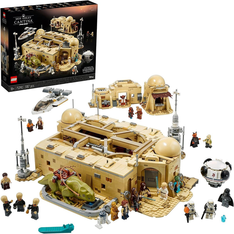 LEGO Star Wars Mos Eisley Cantina grosses Bauset für Erwachsene, Eine Neue Hoffnung 75290