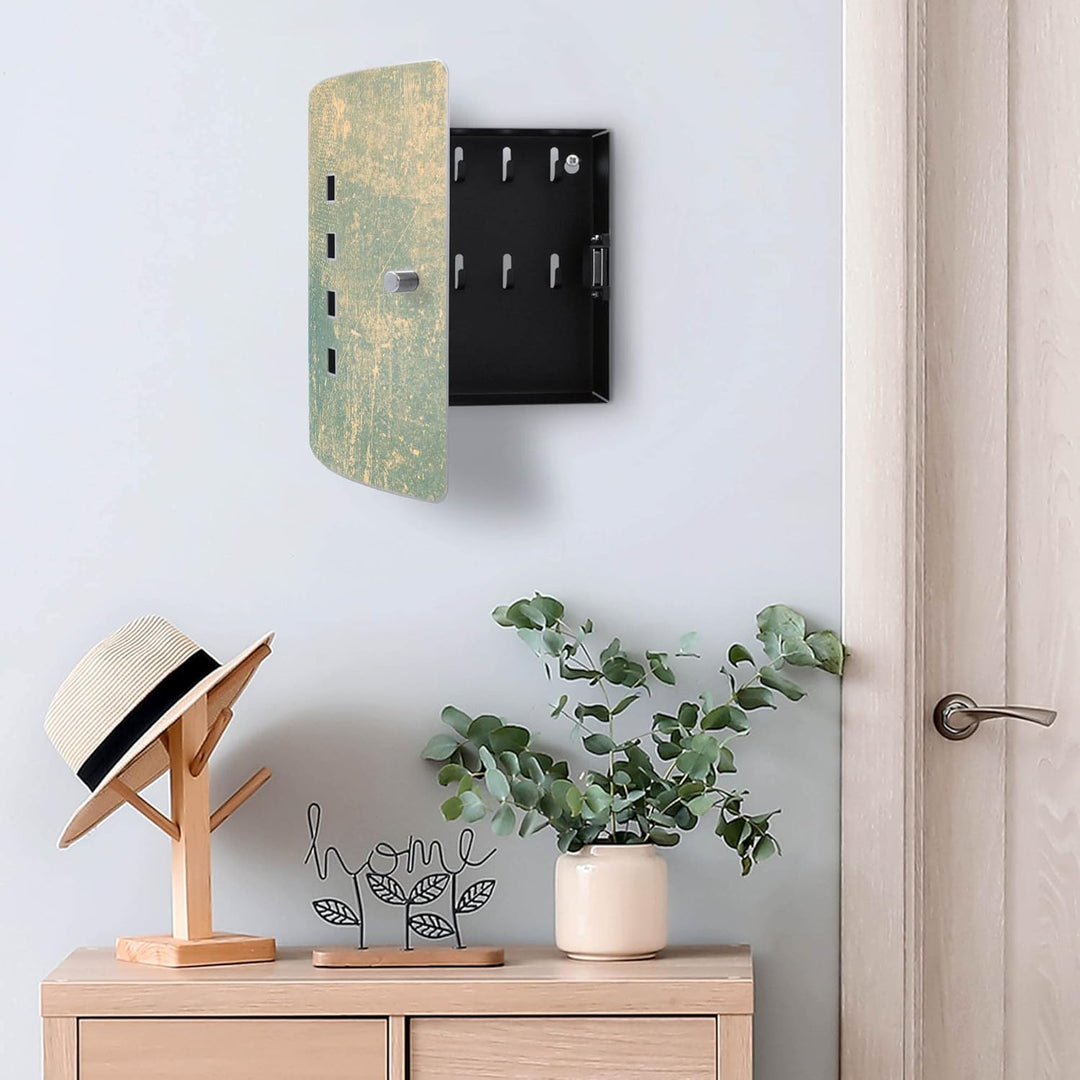 banjado Design Schlüsselkasten aus Edelstahl für 10 Schlüssel/Schlüsselschrank zur Schlüssel Aufbewa