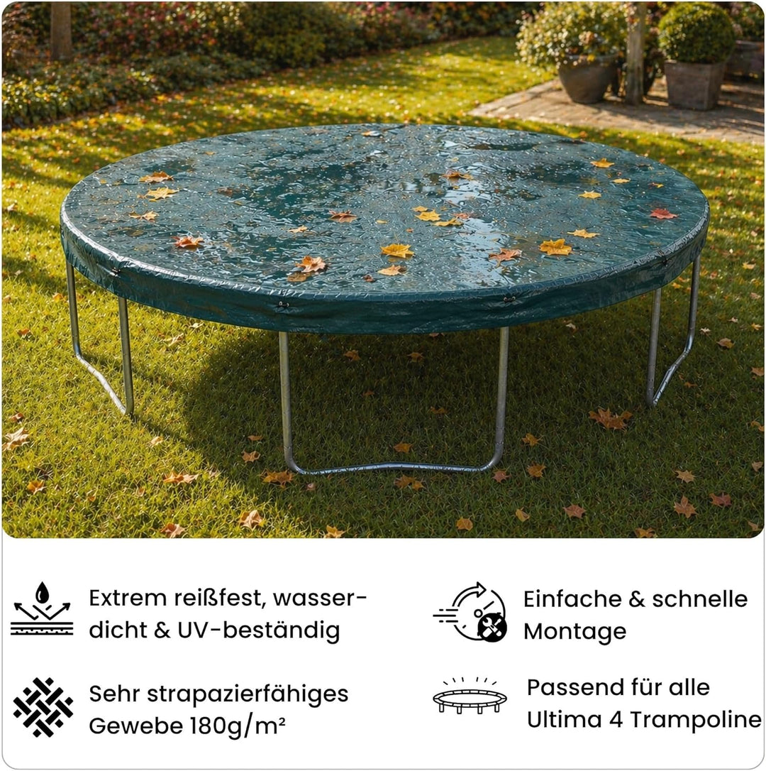 Zero Gravity Trampolin Abdeckplane für alle Ø 183/244/305/366/427 cm Trampoline - Inkl. Knebelbänder
