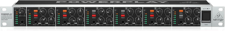 Behringer POWERPLAY HA6000 6-Kanal-Hochleistungs-Kopfhörer-Misch- und Verteilverstärker, POWERPLAY H