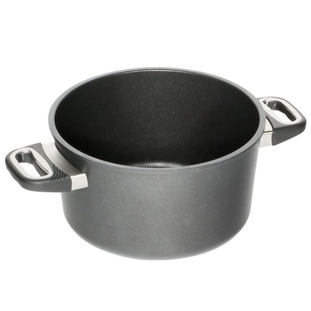 AMT Gastroguss Kochtopf 24 cm Ø, 14 cm hoch, induktionsgeeignet, Lotan® Antihaft-Veredelung, Gusspfa