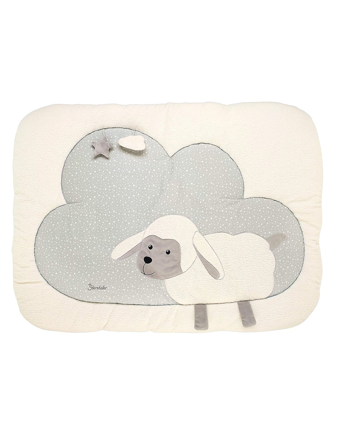 Sterntaler Krabbeldecke Schaf Stanley, Alter: ab 0 Monate, Grösse: 95 x 130 cm, Beige/Grau