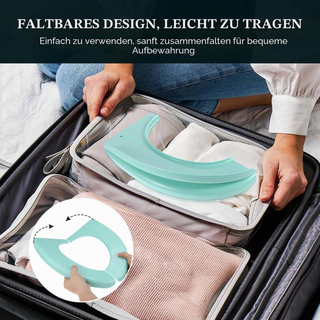 Klappbarer Toilettensitzbezug Tragbarer Töpfchensitzkissenpolster Kunststoff Für Reisen Und Zuhause