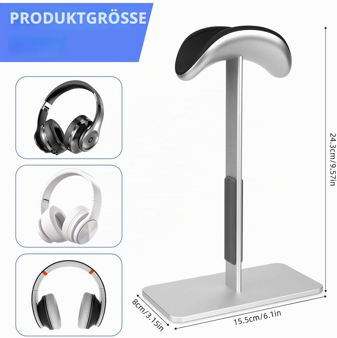 Gosknor Kopfhörerständer für Airpods Max, Headset-Halter mit Schlafmodus Moderner Stil Ohrhörerständ