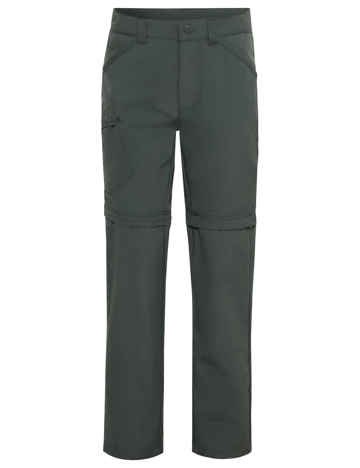 Jack Wolfskin Kinder SAFARI Hose mit abzippbaren Hosenbeinen 116 Slate Green, 116 Slate Green