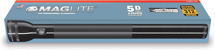 MAGLITE MAGLITE Xenon-Lampe 5D Taschenlampe schwarz Display Box Schwarz 5 Cell in Display Box, Schwa