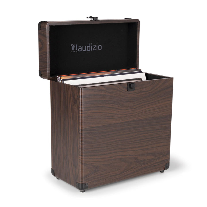 Audizio RC32 - Robuster Koffer für Schallplatten Aufbewahrung - Design Vinyl Holder - Plattenkoffer