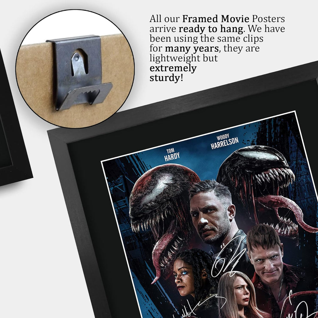 HWC Trading FR A3 Venom 2 Tom Hardy Geschenke Geduckter Poster Signiertes Autogramm Foto für Fans vo