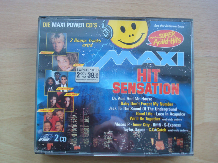 Maxi Hit Sensation (1989), Audio-CD