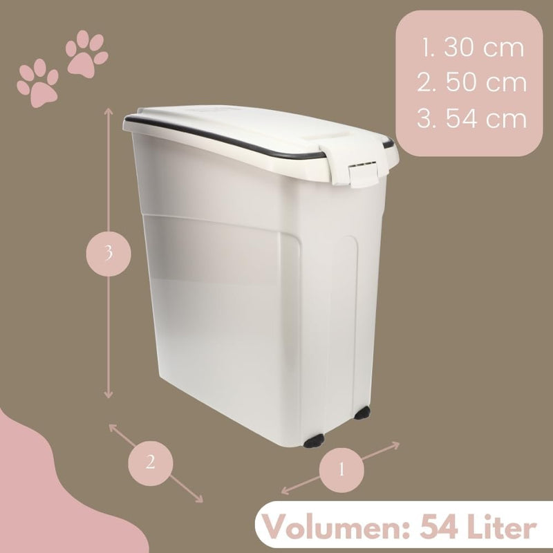 GarPet Futtertonne Luftdicht mit Deckel Futtertonne Pferd Hund Hundefutter Aufbewahrung Hundefutter