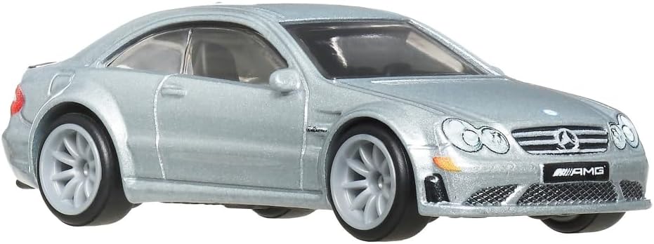 Hot Wheels Premium Boulevard Cars Mercedes-Benz 2008 CLK 63 AMG Modellauto – Massstab 1:64 – Länge 7