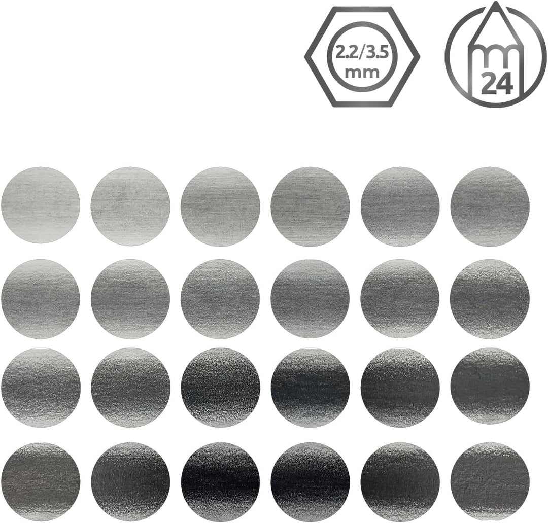 Derwent Graphik Bleistifte Set 24 Stück 24 Stück (1er Pack), 24 Stück (1er Pack)