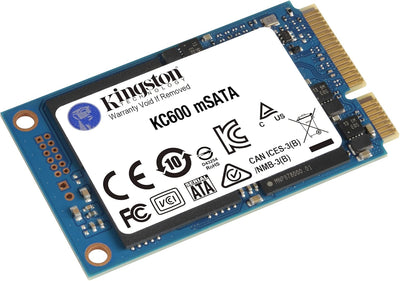 Kingston KC600 SSD 256GB SATA3 mSATA - SKC600MS/256G 256GB mSATA Nur Laufwerk, 256GB mSATA Nur Laufw