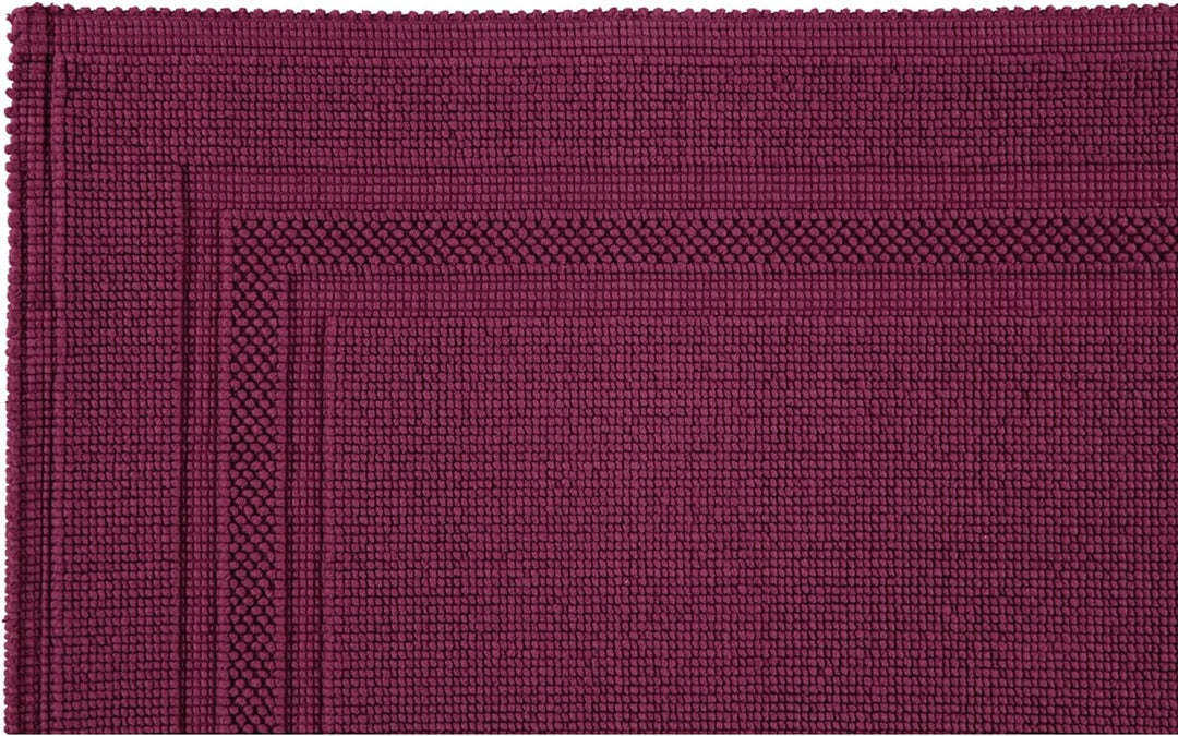Rhomtuft Badteppich Gala Farbe Brombeer 237 Grösse 50 x 70 cm 50x70 cm, 50x70 cm