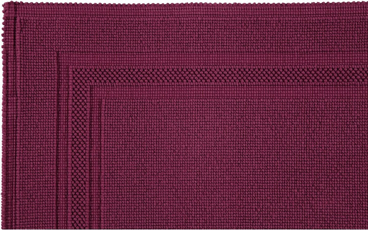 Rhomtuft Badteppich Gala Farbe Brombeer 237 Grösse 50 x 70 cm 50x70 cm, 50x70 cm