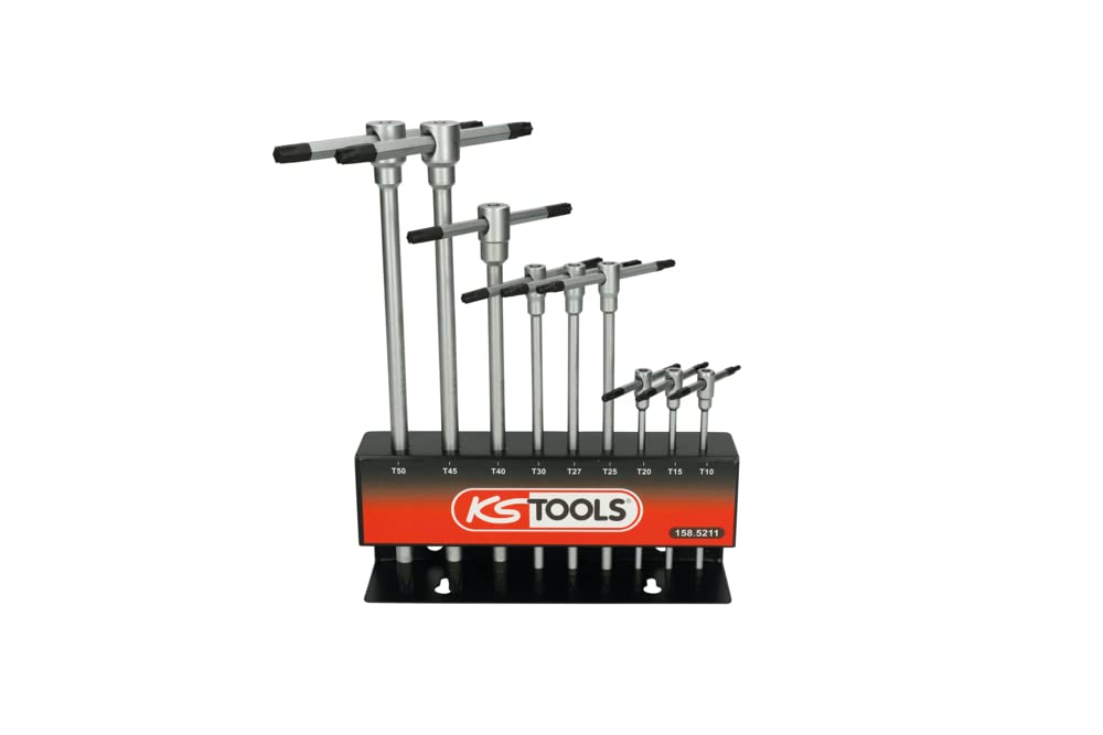 KS Tools 158.5211 Verkaufsständer für 9 Schlüssel Torx T-Handle/9-teilig