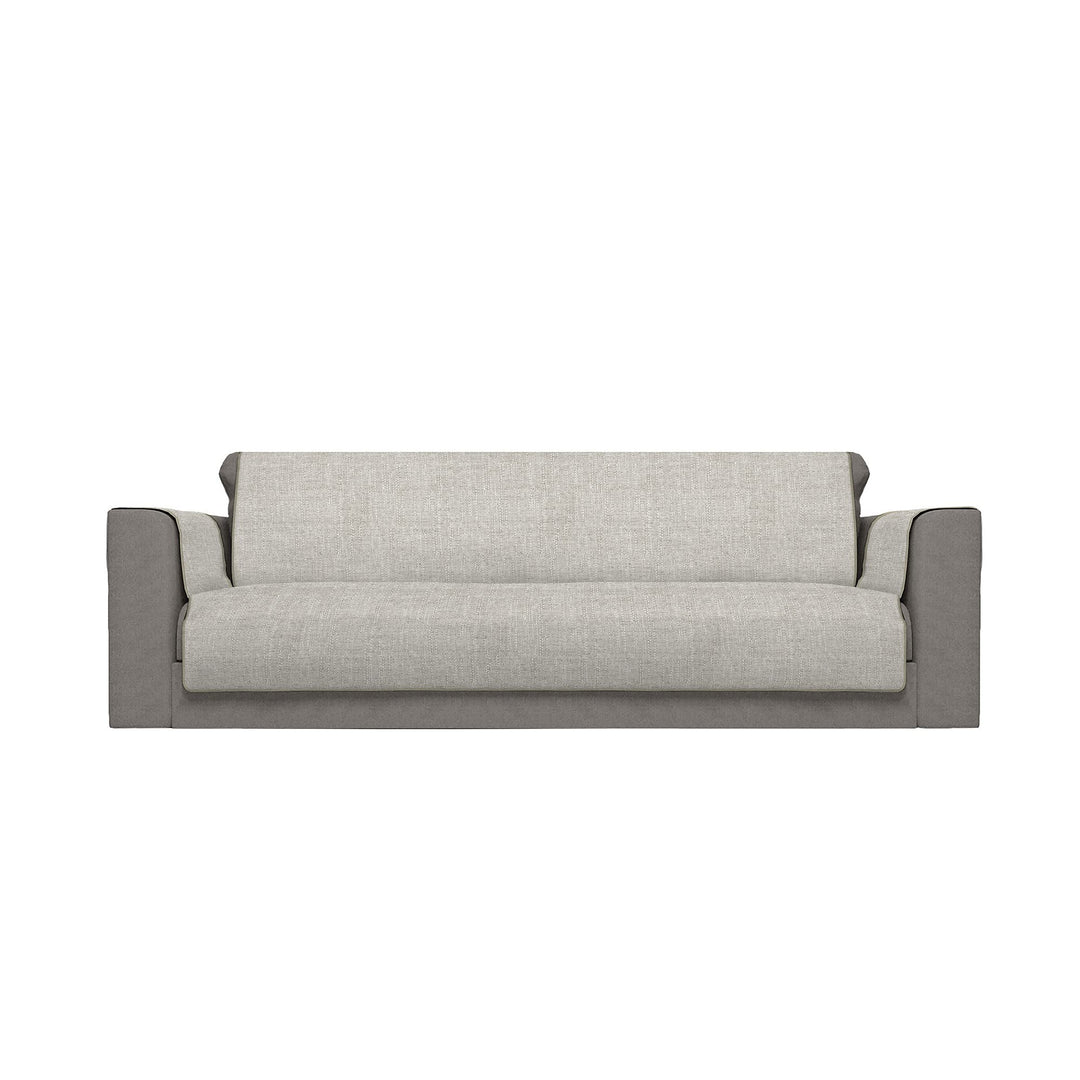Komfort-Antigleiten-Sofa-Decke,4 Plätze, beige 4 Plätze Beige, 4 Plätze Beige