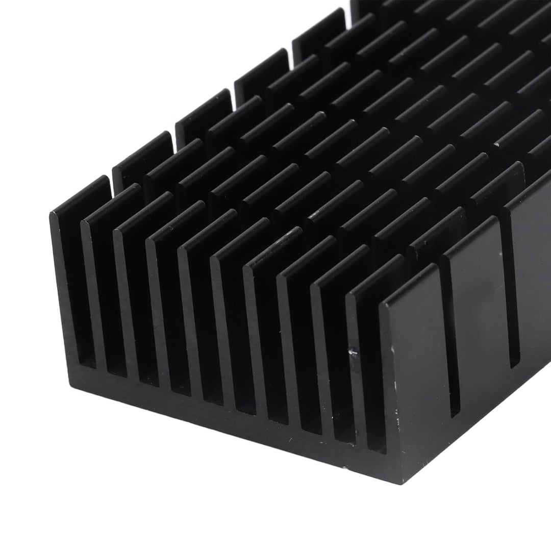 Kühlrippen, verschleissfeste grosse Kontaktfläche 120 x 40 x 20 mm hocheffiziente Aluminium-Kühlkörp