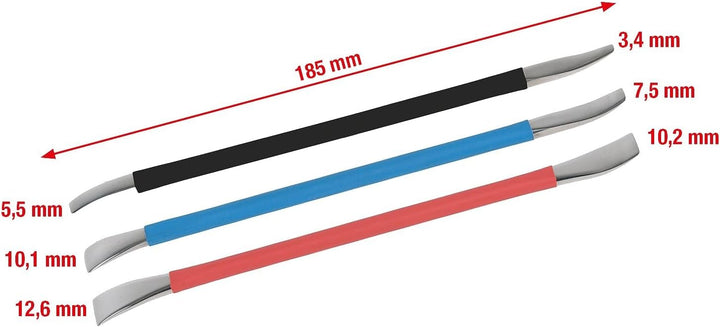 KS Tools 911.8225 Präzisions-Hebelwerkzeug-Satz, 3-teilig