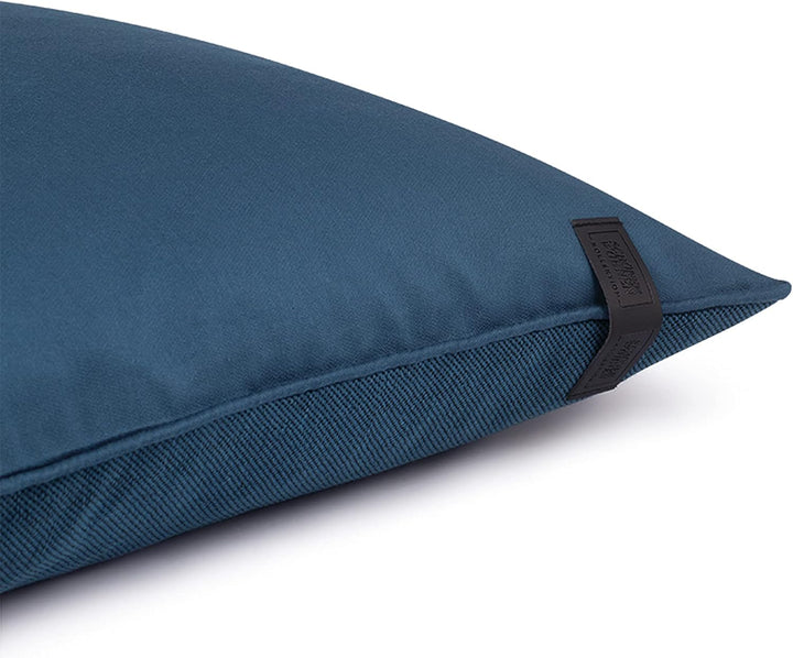 Schöner Wohnen Kollektion Kissenbezug Soft 2er Set - Kissenbezug 45x45 Baumwolle - Dekokissen blau -