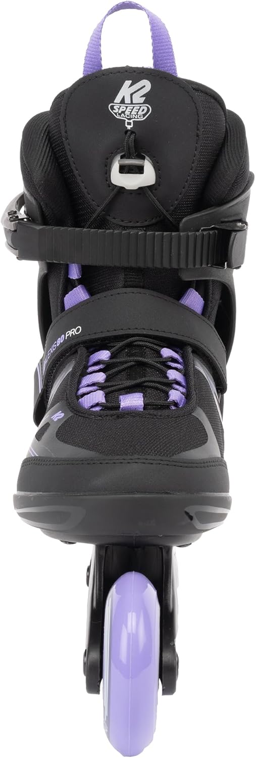 K2 Damen Alexis 80 Pro Inline Skates EU: 36.5 (UK: 4 / US: 6.5) black - lavendar, EU: 36.5 (UK: 4 /