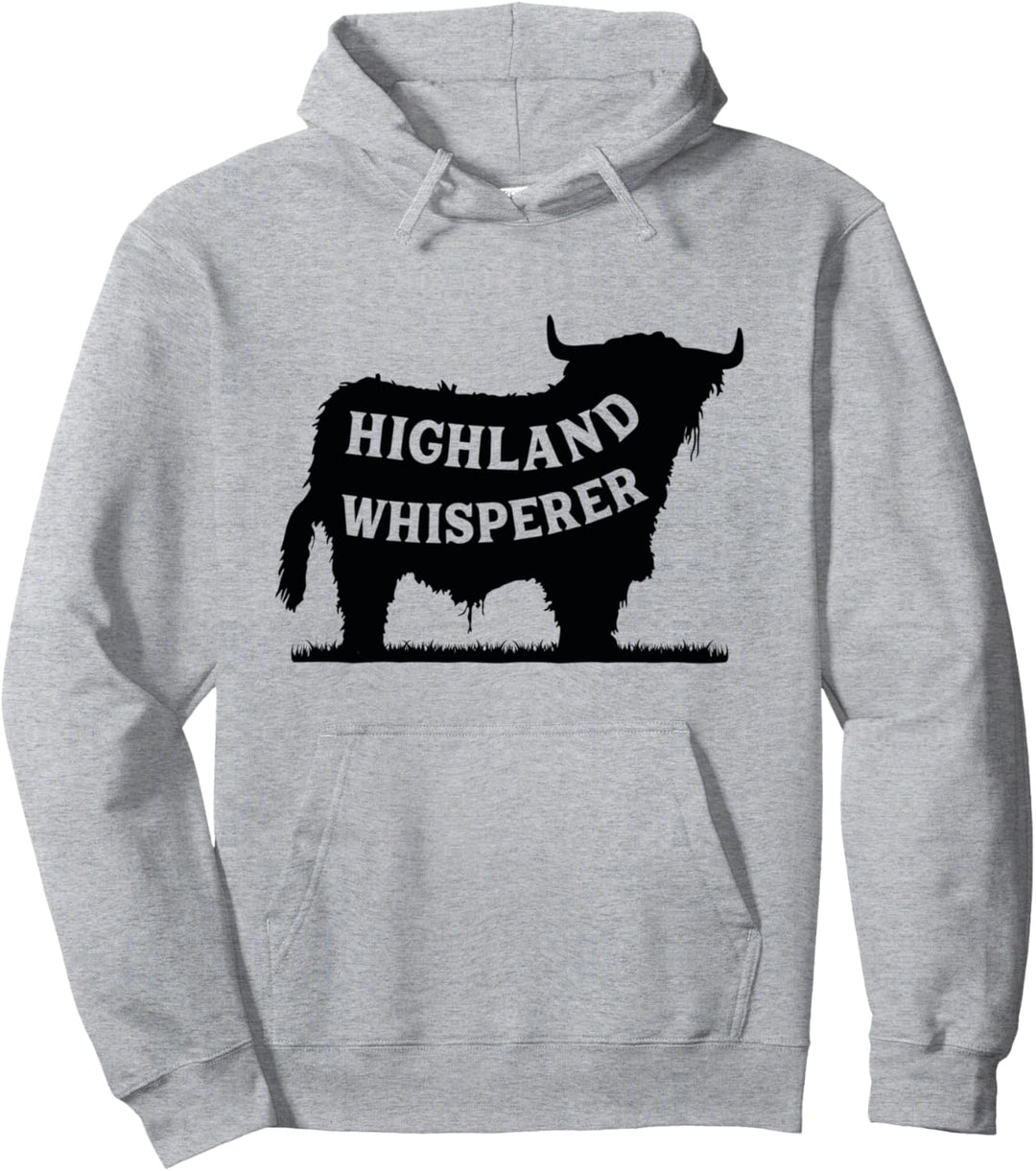 Highland Whisperer - Schottische Highland-Kuh für Rinderbauer Pullover Hoodie