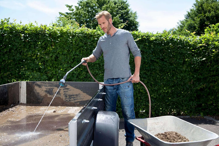 Gardena Premium Giessstab: Robuste Gartenbrause zur Bewässerung und Reinigung, 90 cm lang, 3 Strahla