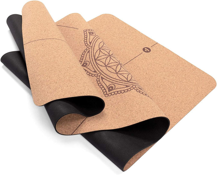 bodhi Yogamatte Kork | 4 mm | 100% Nachhaltig &amp; Ökologisch | Hohe Rutschfestigkeit | Yoga Matte aus