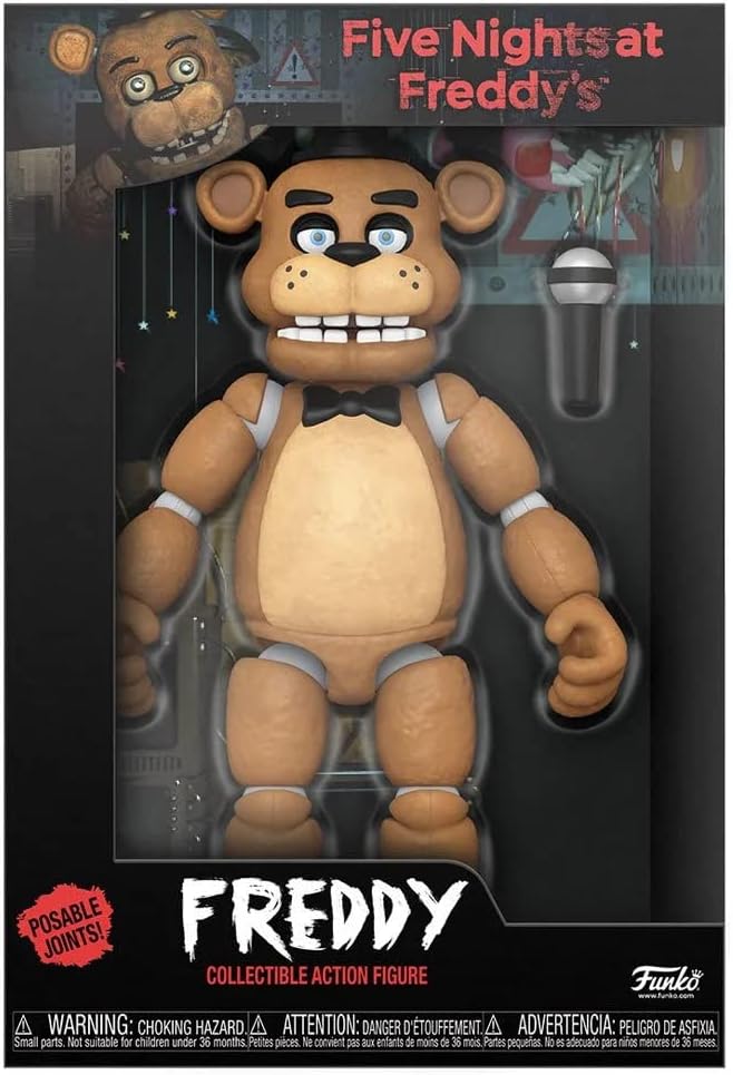 Funko Five Nights at Freddy's Action Figure Bundle Includes 13.5" Freddy Fazbear and 13.5" Bonnie Ac