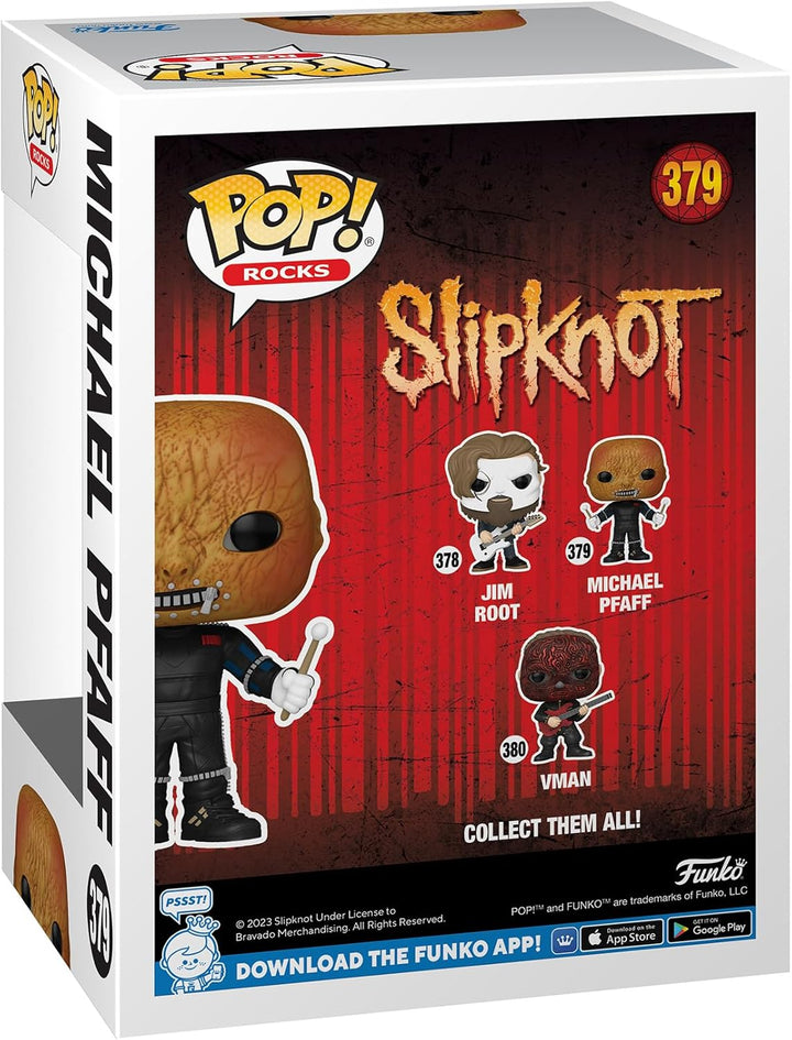 Funko POP! Rocks: SLI Packungnot - New Guy - Tortilla Man - Slipknot - Vinyl-Sammelfigur - Geschenki